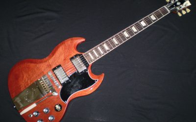 2022 Gibson SG Standard ’61 with Maestro Vibrola  –  £1599